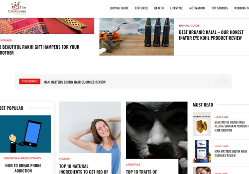 Technical SEO Fixes for The Glam Lives