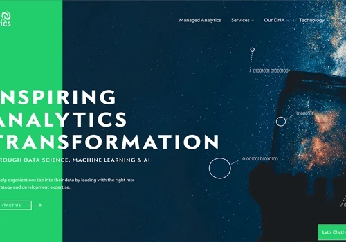 Newcomp Analytics Website Design & Development