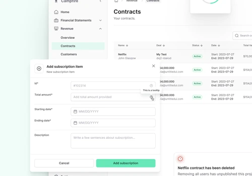Campfire Web App UI/UX