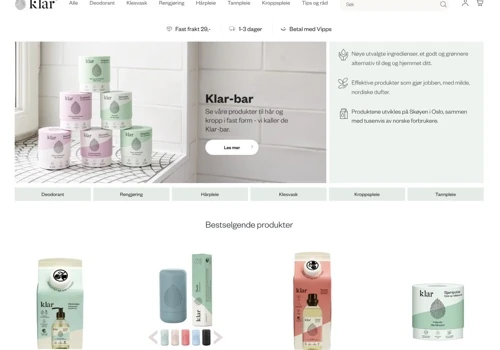 Norwegian cosmetic store