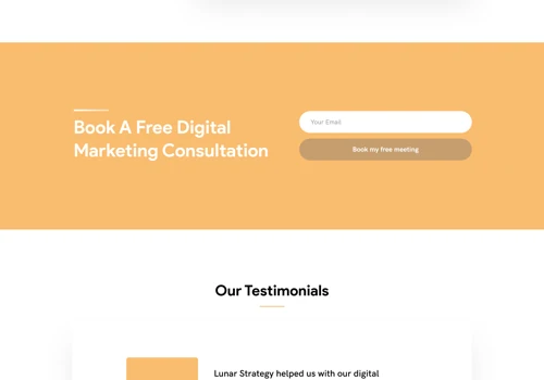 Marketing agency design