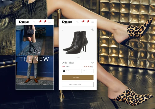 Dune London UX and Website Design