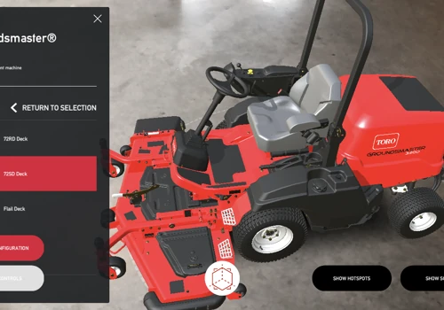 Toro AR Product Configurator