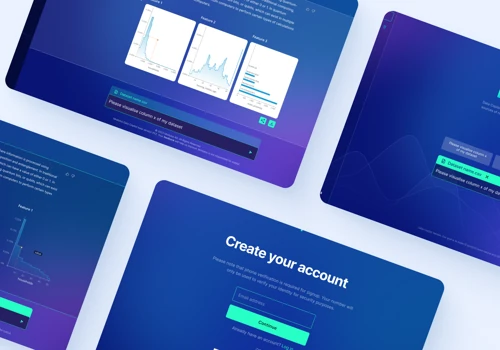 Front-end development for Data Copilot AI SaaS