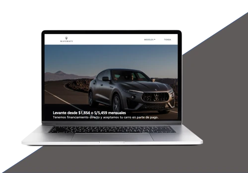 Maserati - Web Development