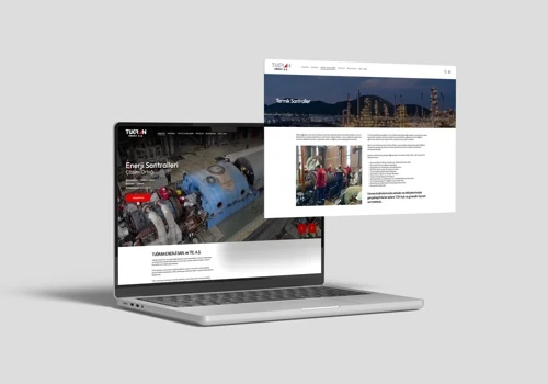 Corporate Website Design for Energy Company