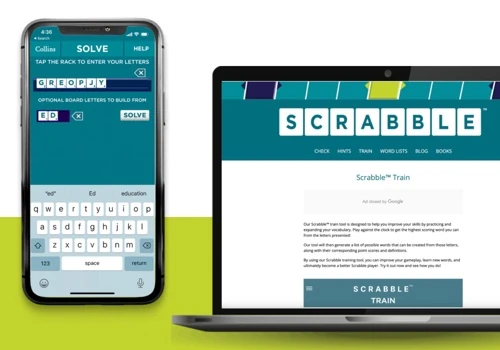 Scrabble - Web & Mobile App