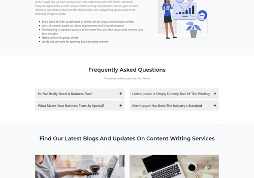 Content Writing Agency
