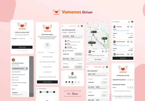 Vamonos - Ride sharing app (Mobile App)- Colombia 🇨🇴