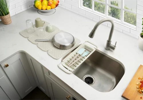 Clorox KeptClean 2-in-1 Kitchen Sink Caddy Drying