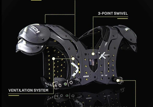 X2 XTECH Football Shoulder Pads
