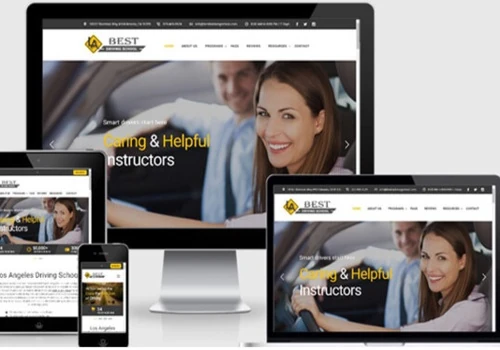 Website for Best LA Driving School