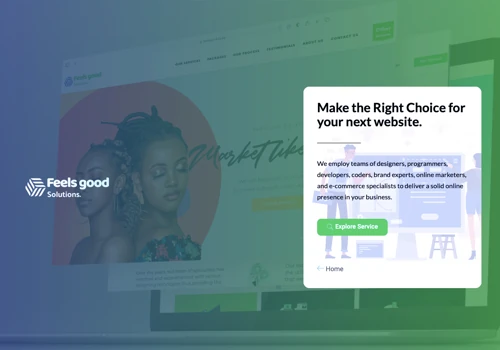 Make the Right Choice for your next website.