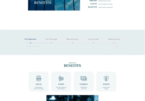Recser - Recruitment agency [Web-site & Branding]