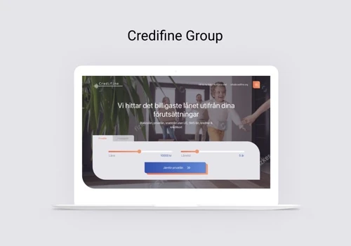 Web design, Development, Credit Market