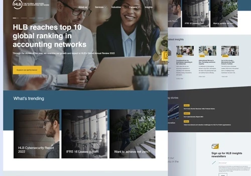 HLB Global Network Website Redevelopment