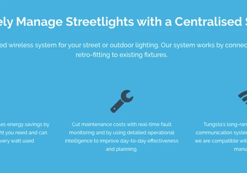 Tungsta - Intelligent Street Lighting