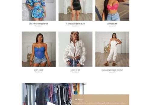 Redesigned Fashion store
