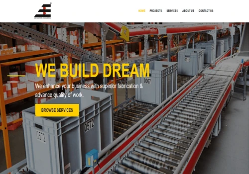 Web Application with ERP Module