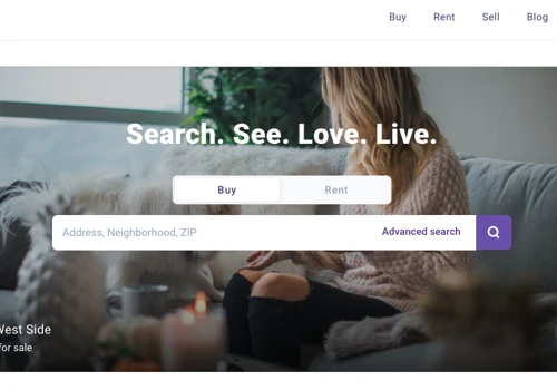 Real estate web and mobile application for iOS