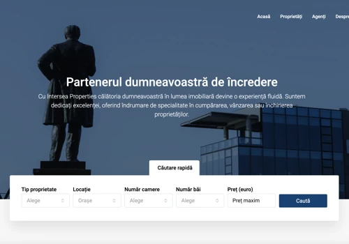 Real estate agency website
