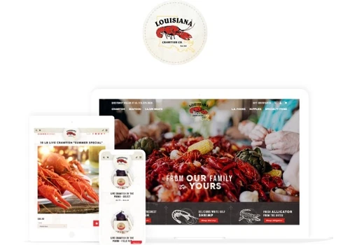 Louisiana Crawfish eCommerce