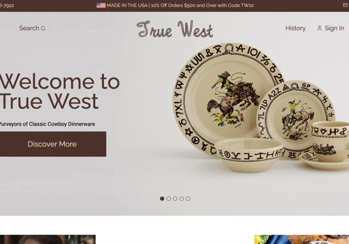 True West Magento eCommerce Website