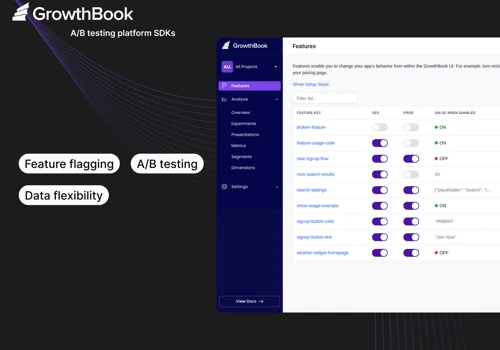 Creating SDK for feature flagging and A/B testing