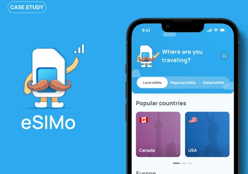 E-Commerce eSIM platform: iOS | Android | WebApp