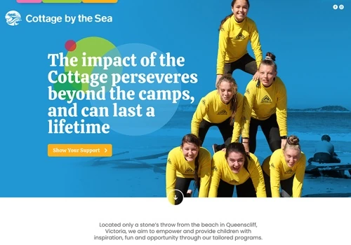 Increasing donations by 70% for Cottage by the Sea