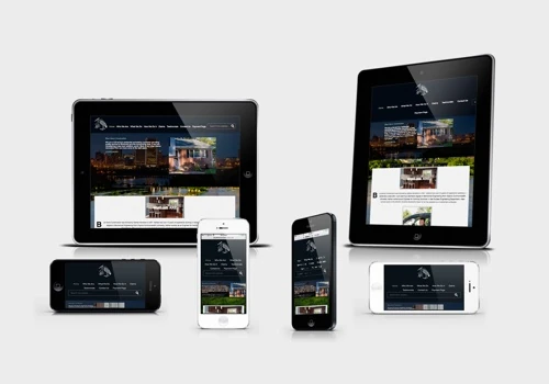 Blue Heron Construction - Mobile Responsive Website Solutions
