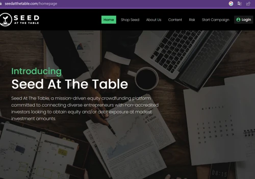 Seed at the Table equity crowdfunding platform