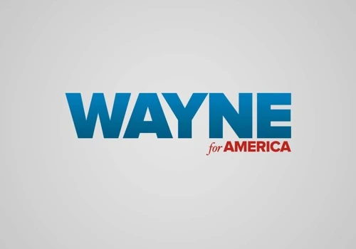 Campaign Logo and Marketing for Wayne for America