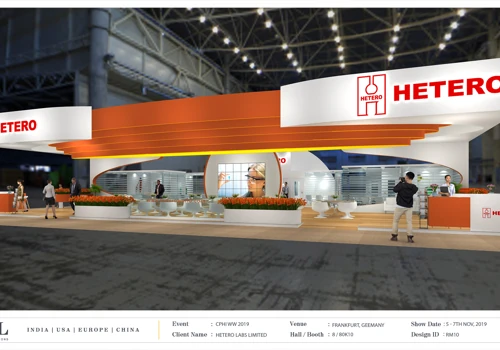 Booth at CPHI worldwide