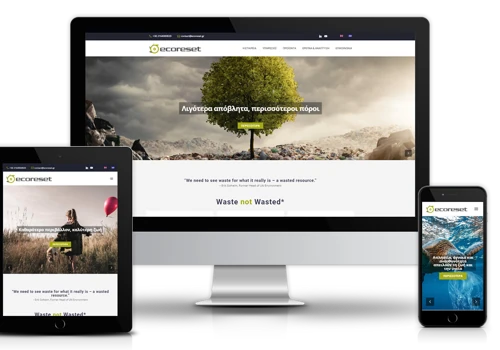Ecoreset S.A. - Wordpress Website Development