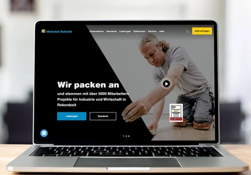 Relaunch Heinrich Schmid website