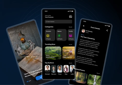 Poetry App Concept