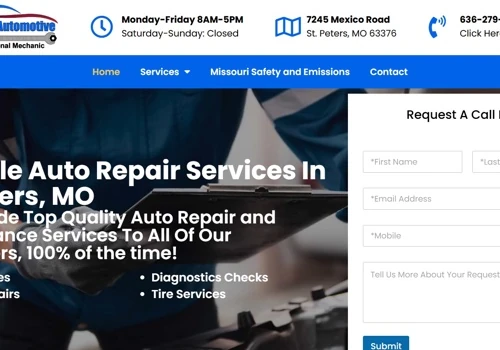 Automotive Website Design