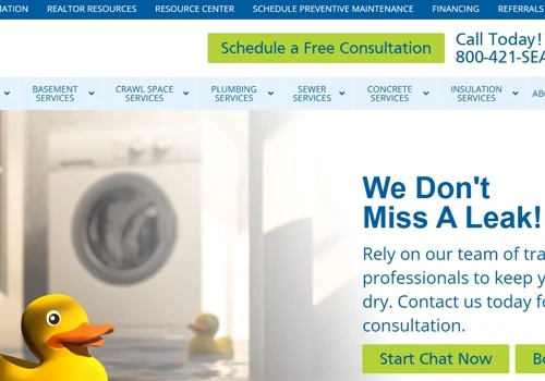 Home Services Site Design