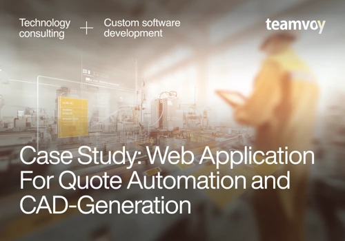Web App for Quote Automation and CAD-Generation