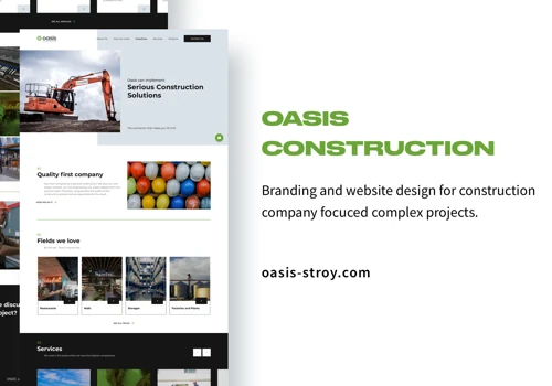 Branding and Webdesign for Oasis