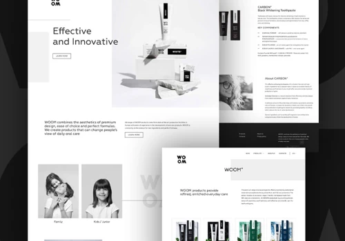 SMARTi has developed a website for the Latvian production of dental products.