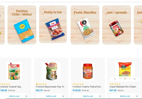 E Commerce Platform- Online Grocery Store