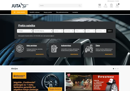 JUTA B2C/B2B eCommerce system