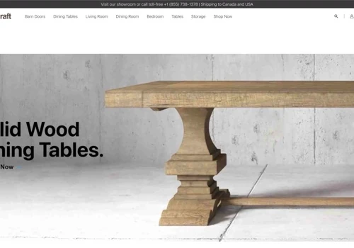 Urban Woodcraft Website Design