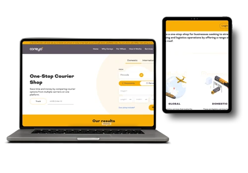 Logistic - Platform with CRM & CMS