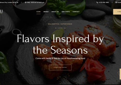 Restaurant Web Design