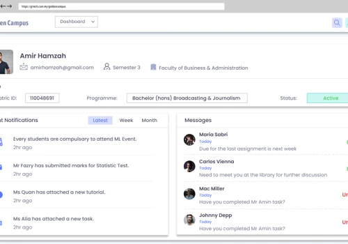 Golden Campus - Campus Management System