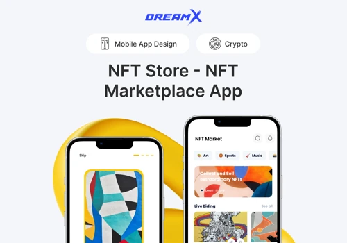 NFT Store - NFT Marketplace App Design
