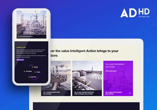 Distributor portal for oil and gas company